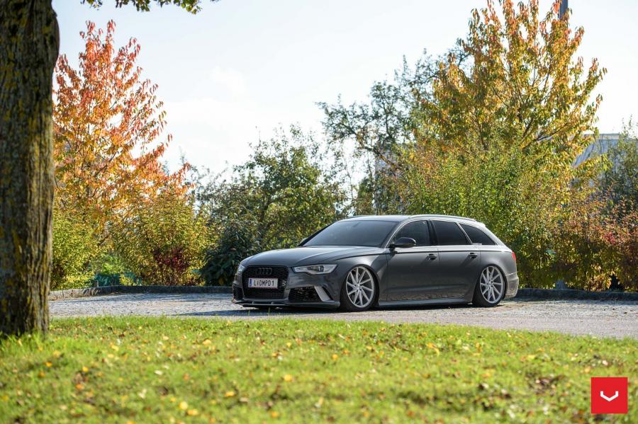  Audi A6 Avant on Vossen Wheels (CVT) (4G, C7) 2016 года  (фото 8 из 20)